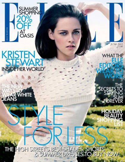 Kristen Stewart covers Elle UK, corrects her 'my teachers failed me' comments