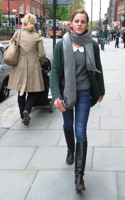 Emma Watson's London Shopping Excursion