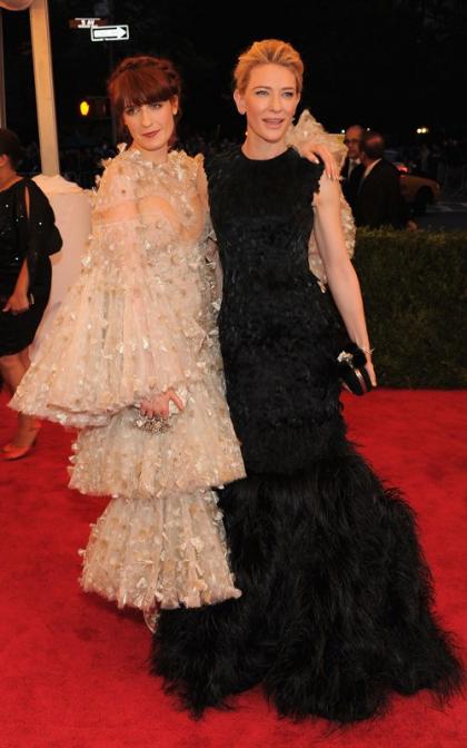 Cate Blanchett & Florence Welch: 2012 Met Gala Girls