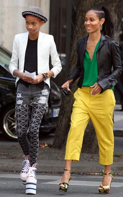 Jada & Willow Smith's City of Lights Shopping Spree