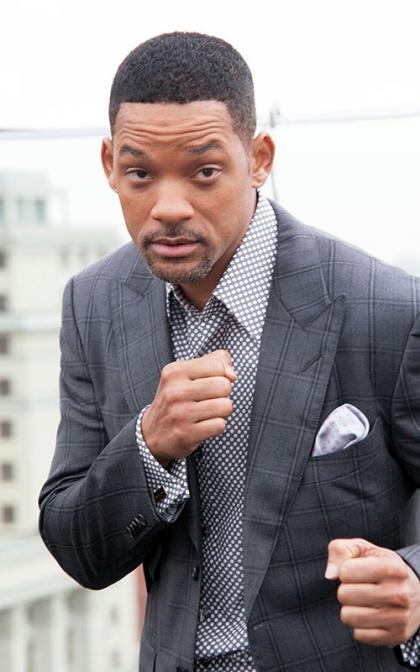 Will Smith Slaps Smoochy Reporter in Moscow