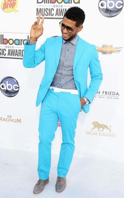 Usher: Looking Slick at 2012 Billboard Music Awards