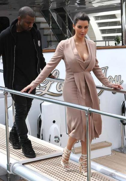 Kim Kardashian & Kanye West: Lady Joy Lovers