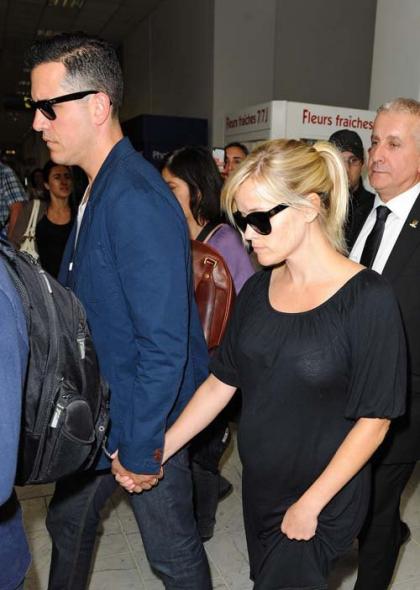 Pregnant Reese Witherspoon's Cannes Arrival