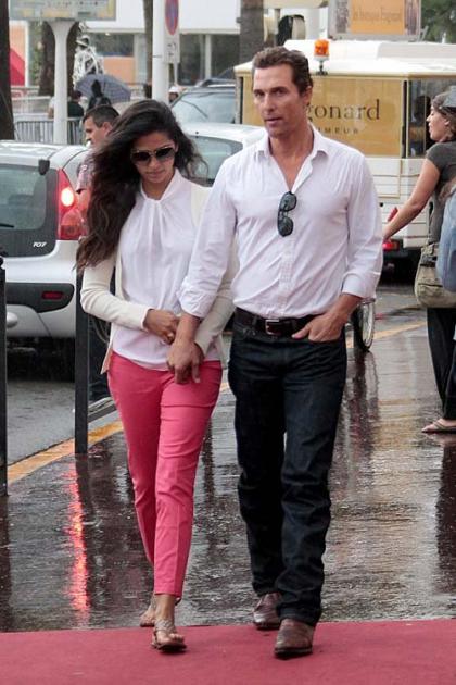 Matthew McConaughey & Camila Alves: Cannes Sweathearts