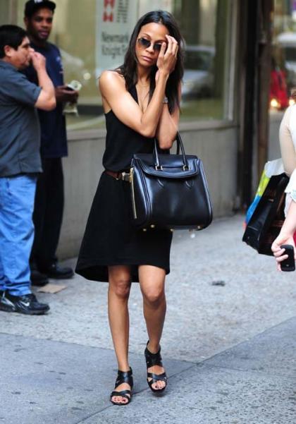 Zoe Saldana: Fashionably Lost In NYC