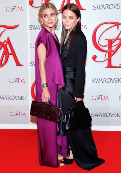 Mary-Kate & Ashley Olsen in The Row at the CFDAs: not all that bad, really?