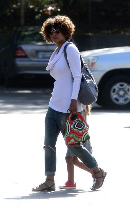 Halle Berry: School Duty with Nahla