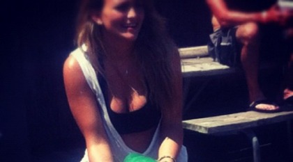Jamie Lynne Spears Had a Water Balloon Fight