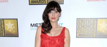 Zooey Deschanel Looked Different at the Critics' Choice Awards