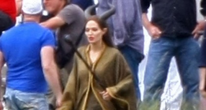 Angelina Jolie Is an Evil Sorceress