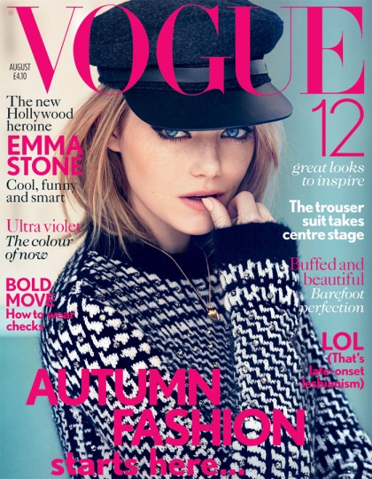 Emma Stone covers Vogue UK: lovely or not as good as the US cover?
