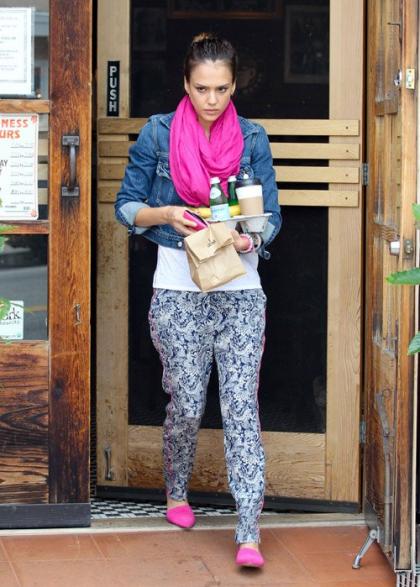  Jessica Alba: Coffee Chick in Santa Monica