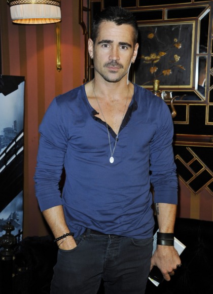 Colin Farrell look buff & clean for Paris 'Total Recall' photo call: would you hit it'