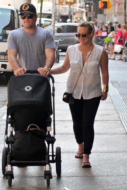 Hilary Duff Hits Manhattan with Her Two Main Men