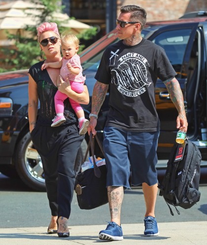Pink on motherhood: 'Pure joy. I miss the whiskey, not the cigarettes'