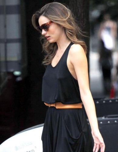 Miranda Kerr Forgot To Wear Her Bra