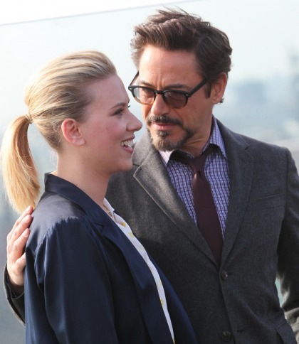 Is Scarlett Johansson 'too flirty' with her married 'Avengers' costars'