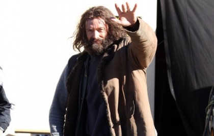 Hugh Jackman Goes for the Homeless Look