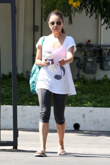 Mila Kunis: Back in Workout Mode After Romantic Bali Getaway