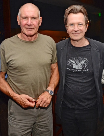 FYI: Harrison Ford shaved his head and now he looks like Ben Kinglsey