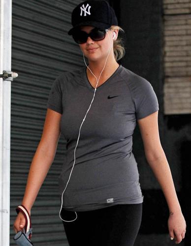 Kate Upton's Soft Spandex Breasts