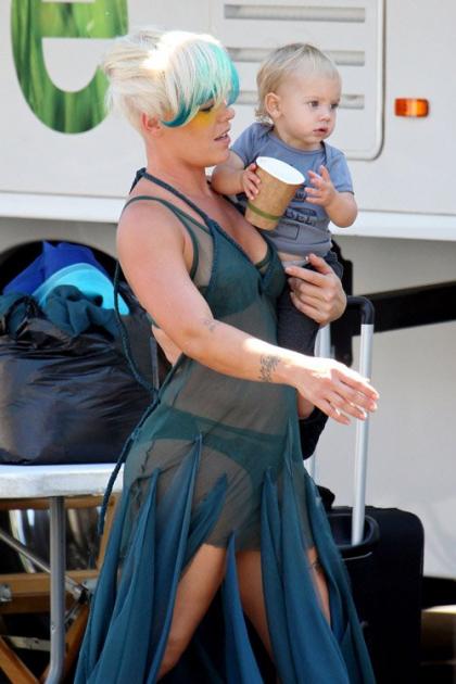 Pink's Family-Filled Malibu Labor Day Weekend
