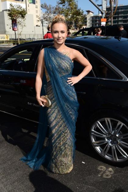 Hayden Panettiere's Elegant 2012 EMMY Awards Arrival