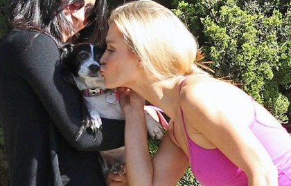 Joanna Krupa Kisses A Very Lucky Pooch