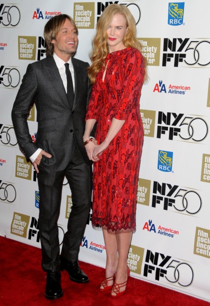 Nicole Kidman in red L?Wren Scott in NYC: cheap-looking   or lovely?