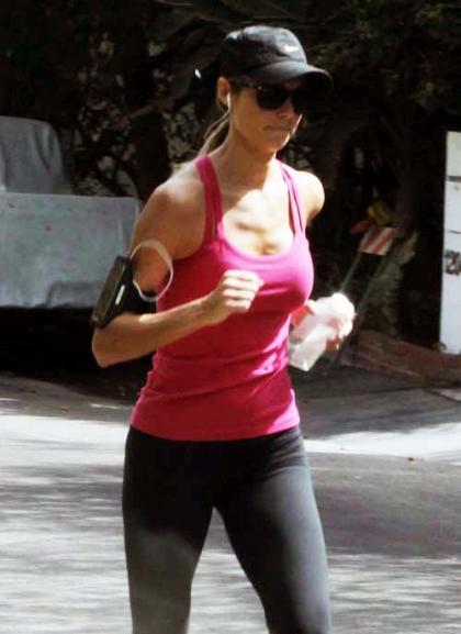 Stacy Keibler Works Hard and Looks Good While Doing It