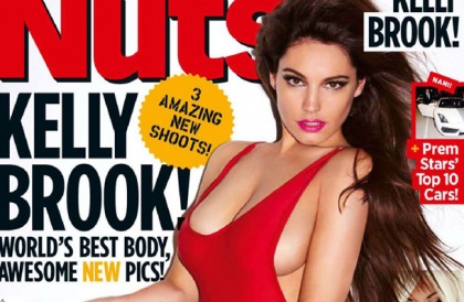 Kelly Brook's Super Sexy Nuts Photoshoot
