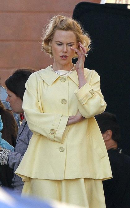 Nicole Kidman: Horsing Around on 'Grace of Monaco' Set