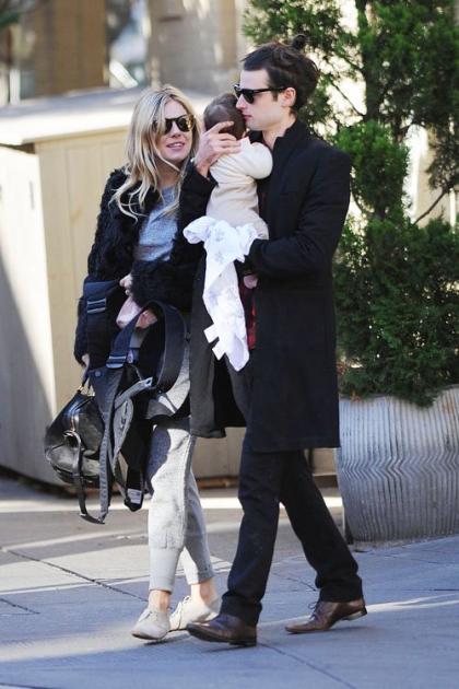 Sienna Miller's Family Outing in NYC