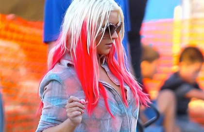 Christina Aguilera's Scary New Hairdo
