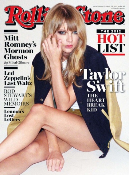 Taylor Swift's Legs on the Cover of Rolling Stone