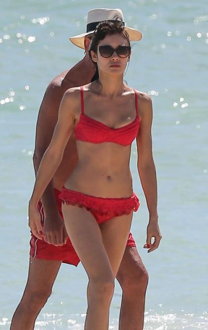 Olga Kurylenko: Miami Beach Bikini Babe!