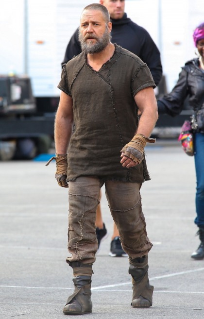 Russell Crowe is furry & in costume as Biblical 'Noah?: would you hit it'