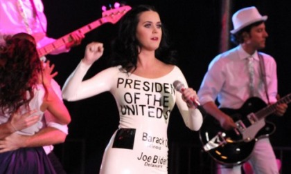 Guess Who Katy Perry's Breasts Voting For'