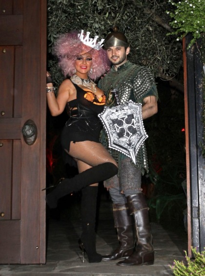 XTina's Halloween costume was as trashy and bizarre as you would expect from her