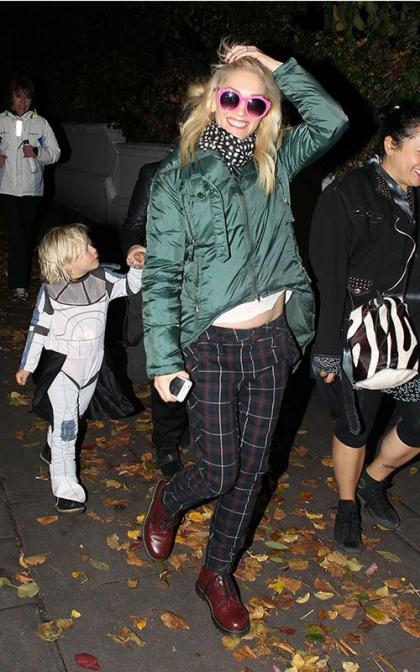 Gwen Stefani Hits the Hottest Halloween Party Across the Pond