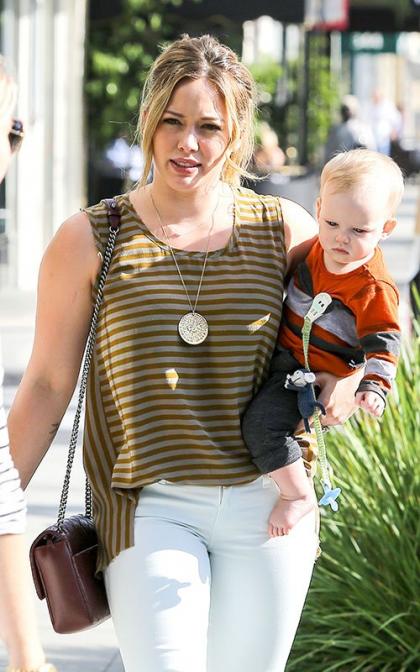 Hilary Duff: Mother-Son Bonding in Beverly Hills