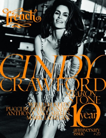 Cindy Crawford in French Revue Magazine