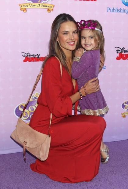 Alessandra Ambrosio and Anja Become Princesses for a Day