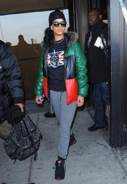 Rihanna Heads Back to the Big Apple