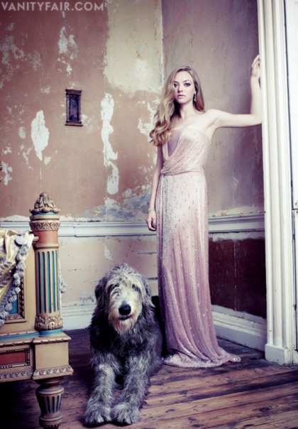 Amanda Seyfried's Vanity Fair photoshoot: pale & interesting or boring'