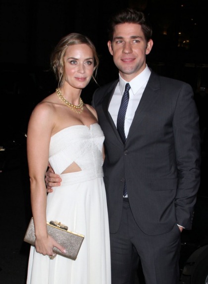 Emily Blunt in white Calvin Klein at the Gotham Awards: pretty or too plain?