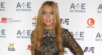 Lindsay Lohan Stalking Max from The Wanted