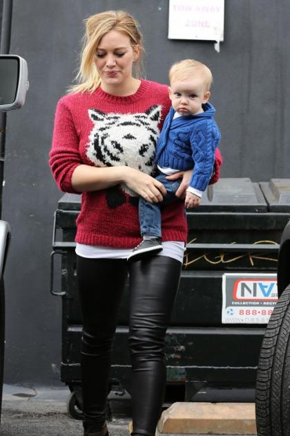Hilary Duff: Babies First Class with Luca