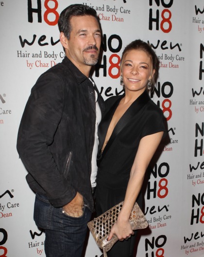 LeAnn Rimes in a black jumpsuit for the NOH8 party: unflattering or not bad?